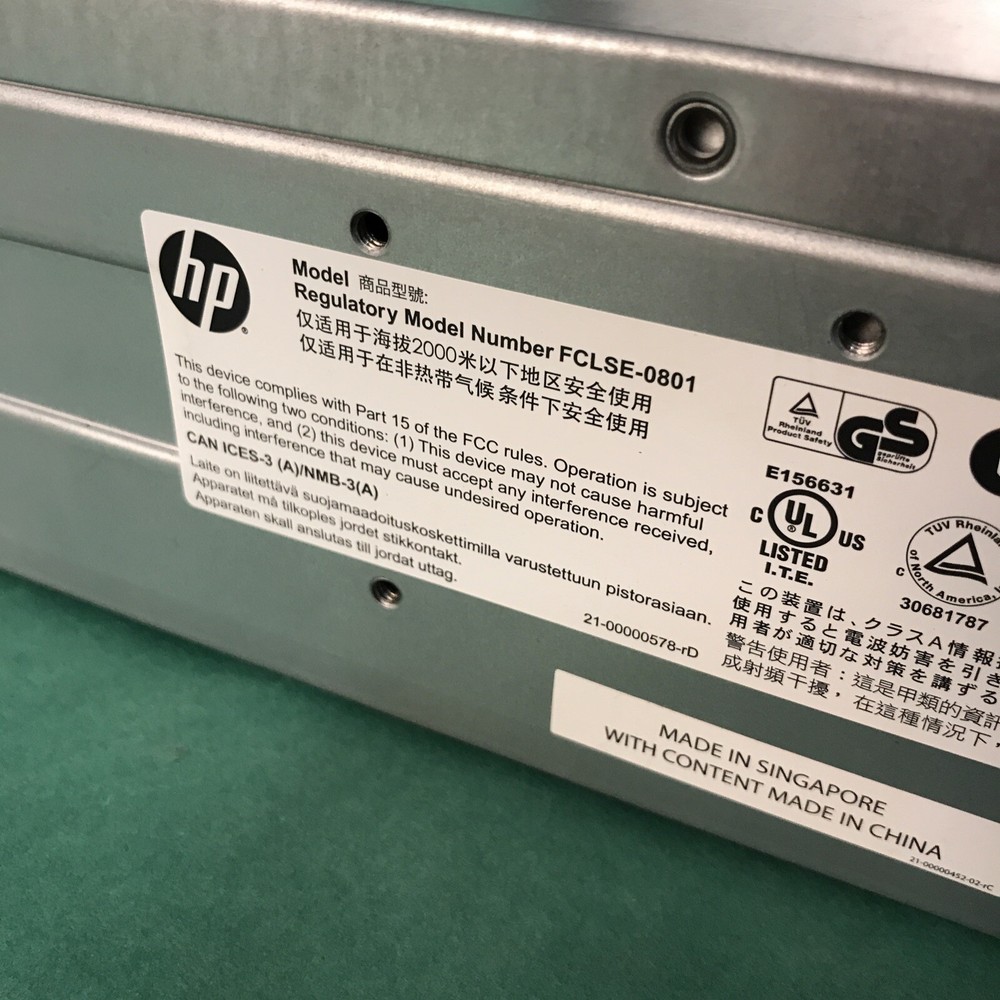 HP C8S55A MSA 2040 SAS DC SFF STORAGE ARRAY w/ 2 C8S53A Controllers