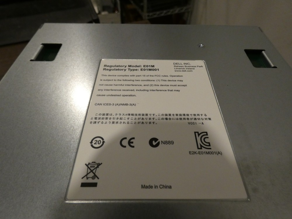 Lot of 2 Dell Compellent SC2 0TW47 E01M E01M001 Controller Modules from SC200