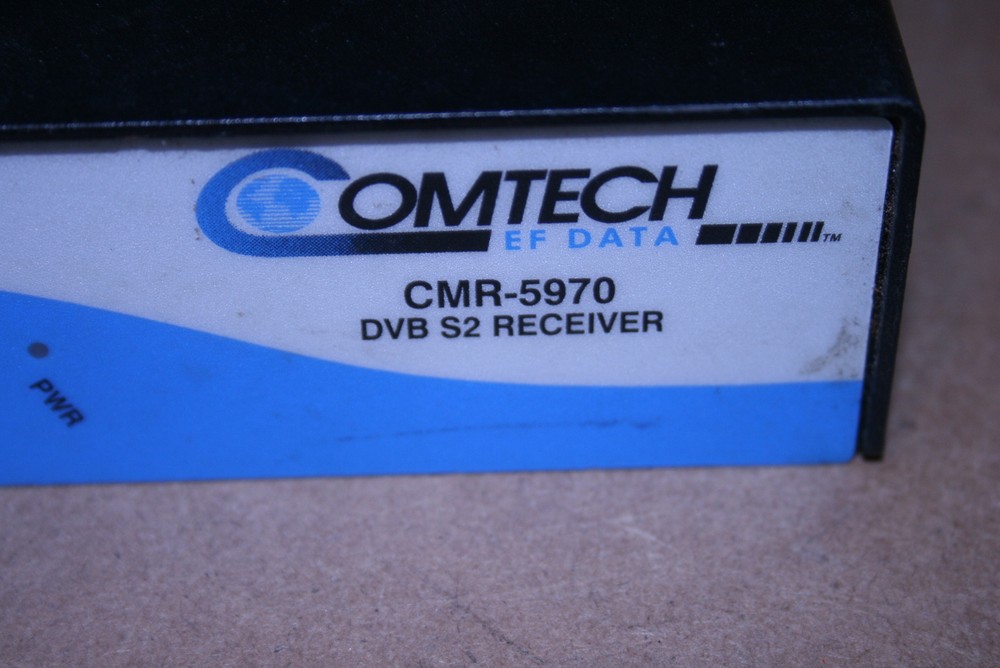 Comtech CMR-5970 DVB-S/S2 Digicast IP Media Router Satellite Modem EF Data MR-S2