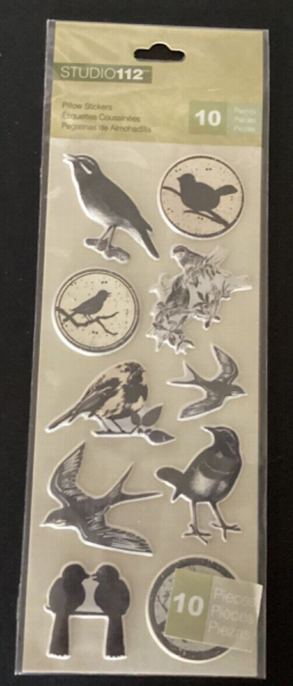 Studio112 Birds Pillow Stickers