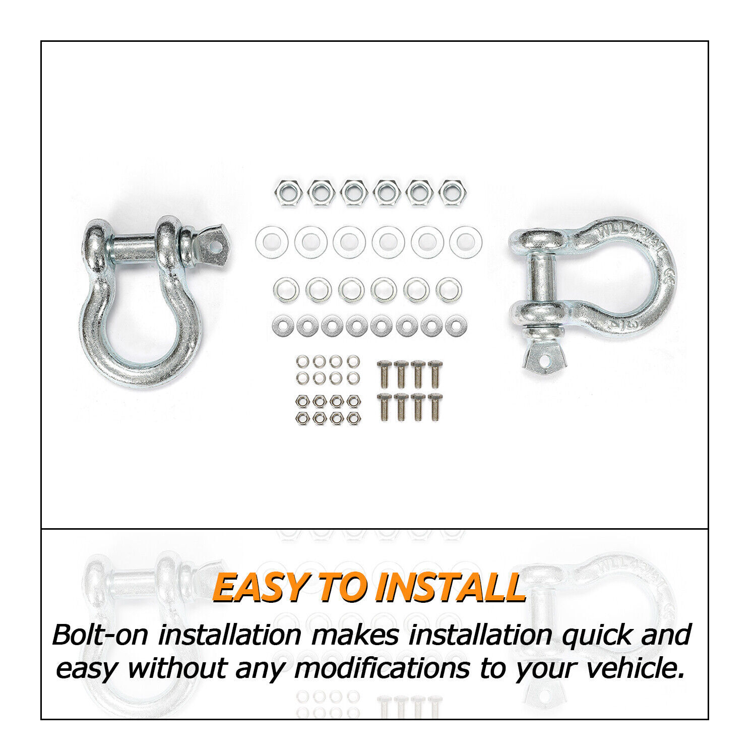 Steel Front Bumper w/LED Lights for Jeep Wrangler JK JL 07-22 Gladiator JT 20-22