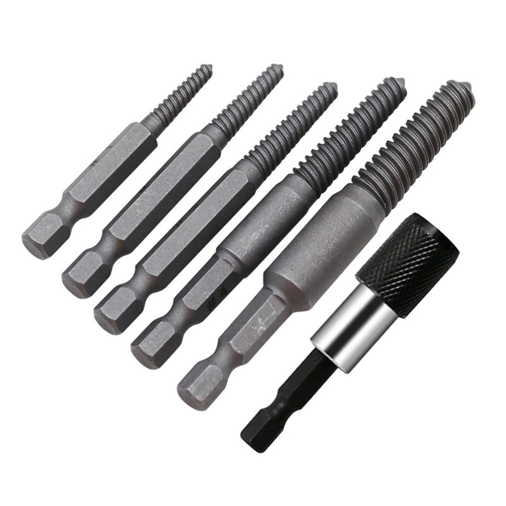 6Pcs Stud Screw Extractor Remover For long-lasting reliability and durability