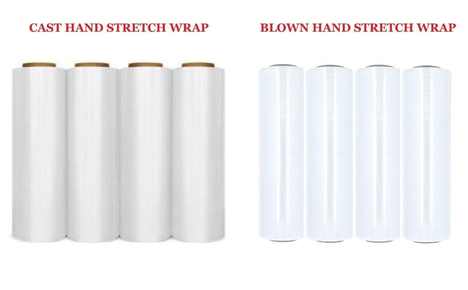 Hand Stretch Plastic Film Shrink Pallet Wrap Parcel Packaging Rolls Heavy Duty