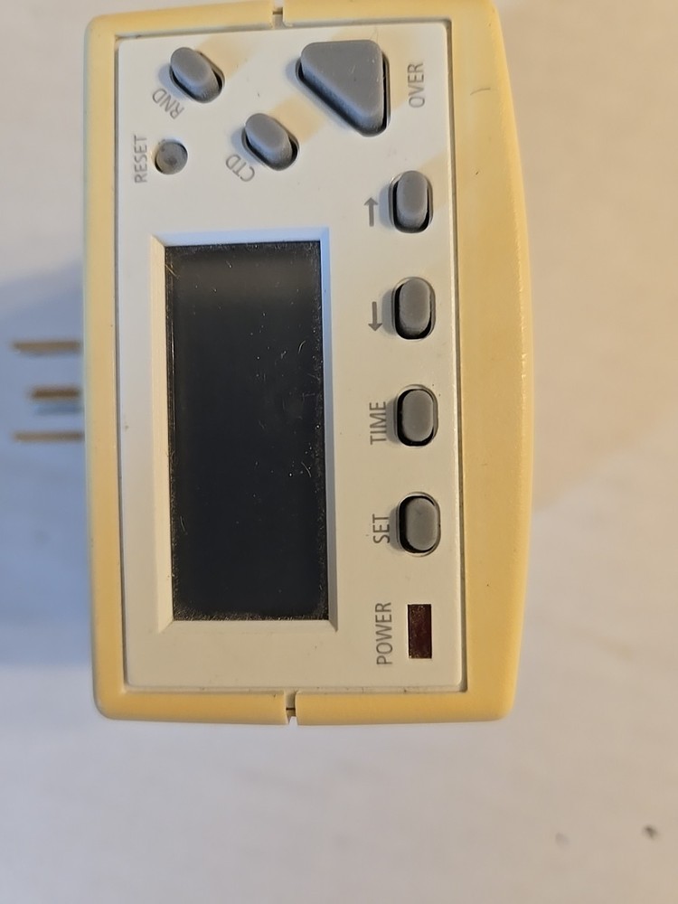 WESTEK Programmable Heavy Duty Digital Timer TE05W Works Pre-owned