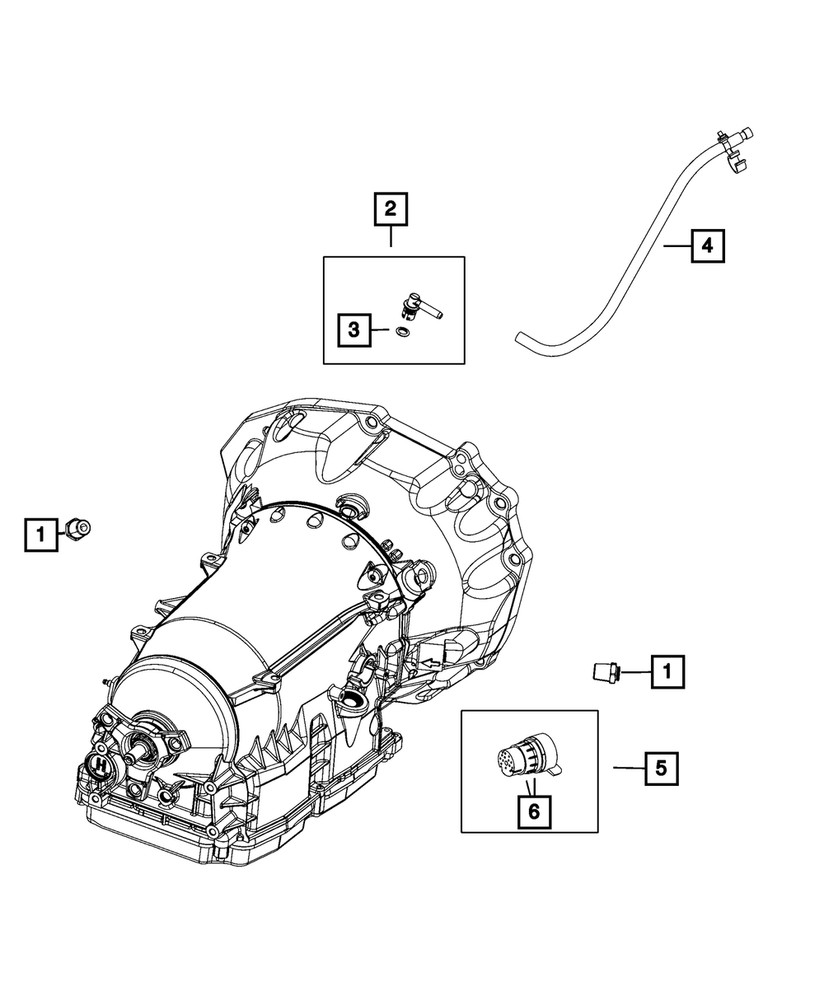 Genuine Mopar Quick Connect Fitting Kit 52119547AA