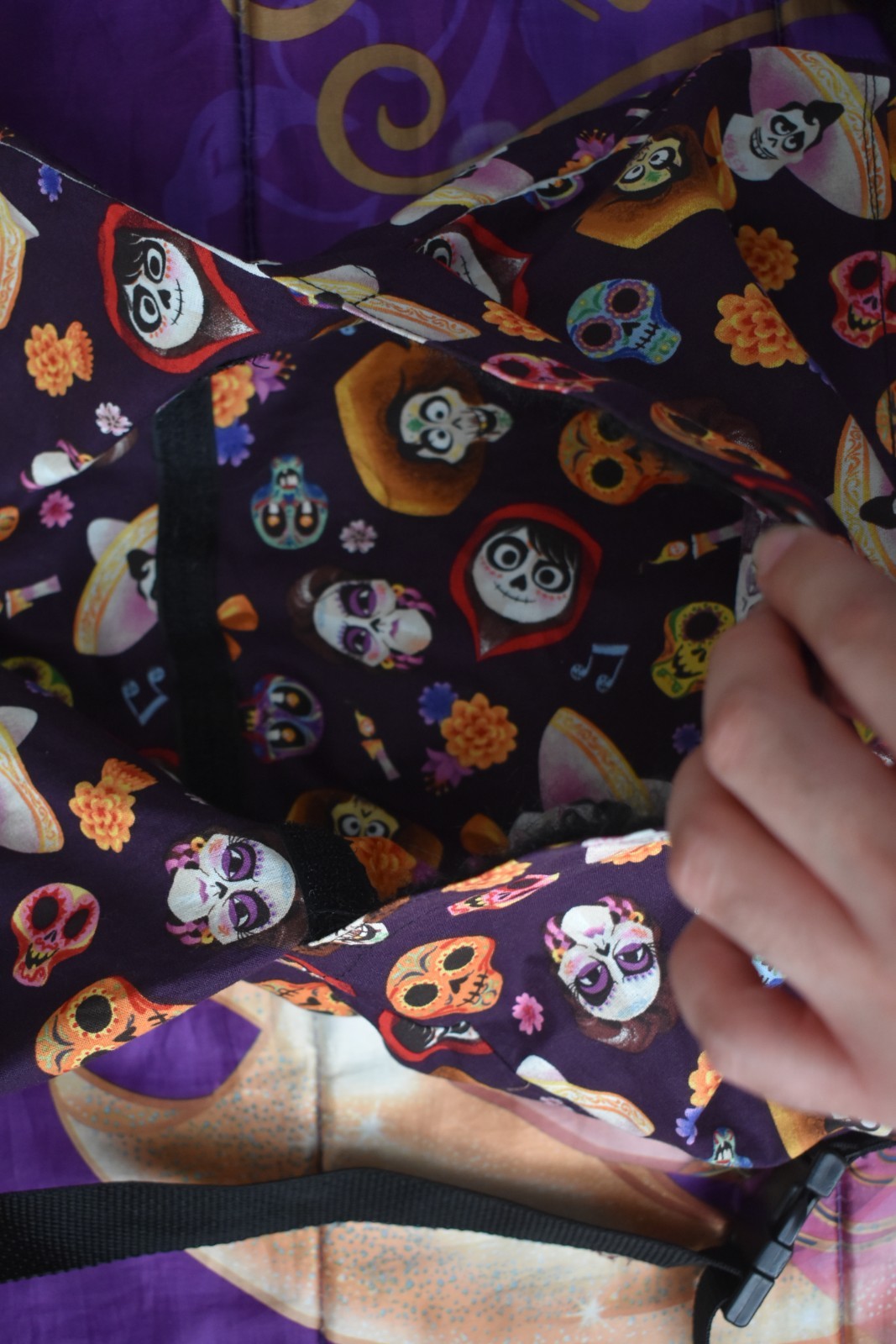 Disney Coco Miguel Hector Ernesto de la Cruz Imelda Drawstring bag tote Backpack