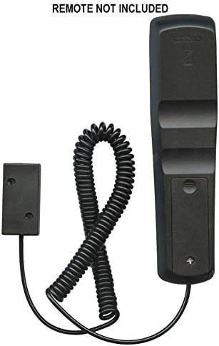 [5 Pack] Universal Coiled Security Cable - Box Cutter or Remote 5 PACK, Black