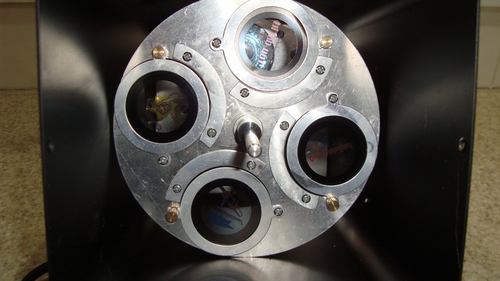 4 image Rotating Projector