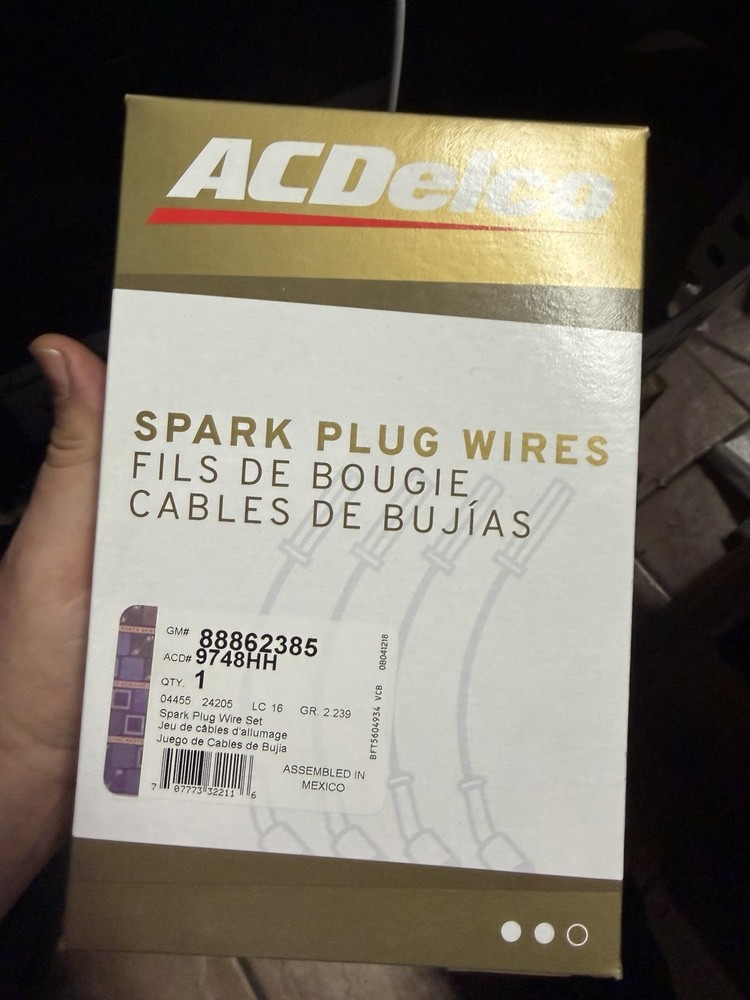 ACDelco 9748HH Spark Plug Wire Set