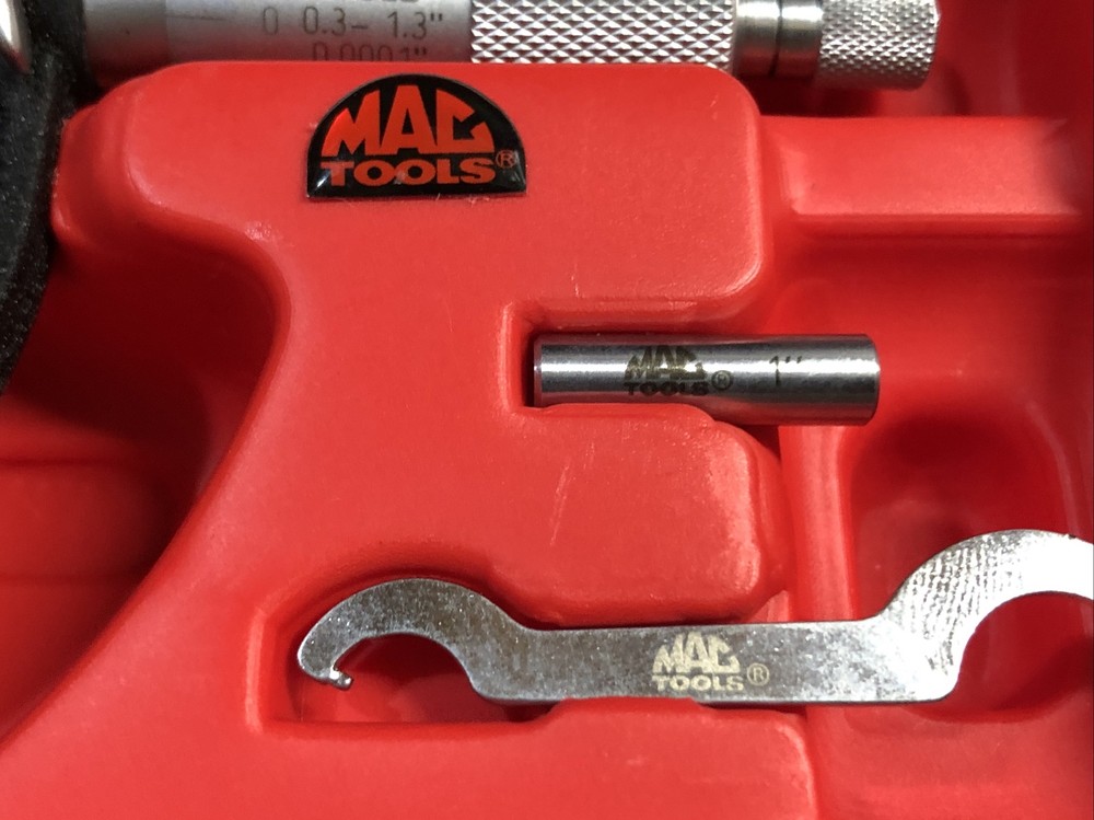 Mac Tools Disc Brake Micrometer .3 - 1.3” DBM130
