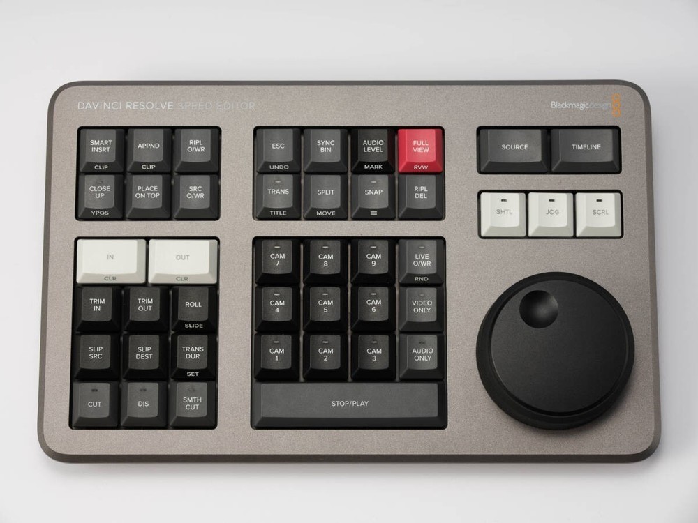 Blackmagic Design DaVinci Resolve Speed Editor without Studio Software JP Used