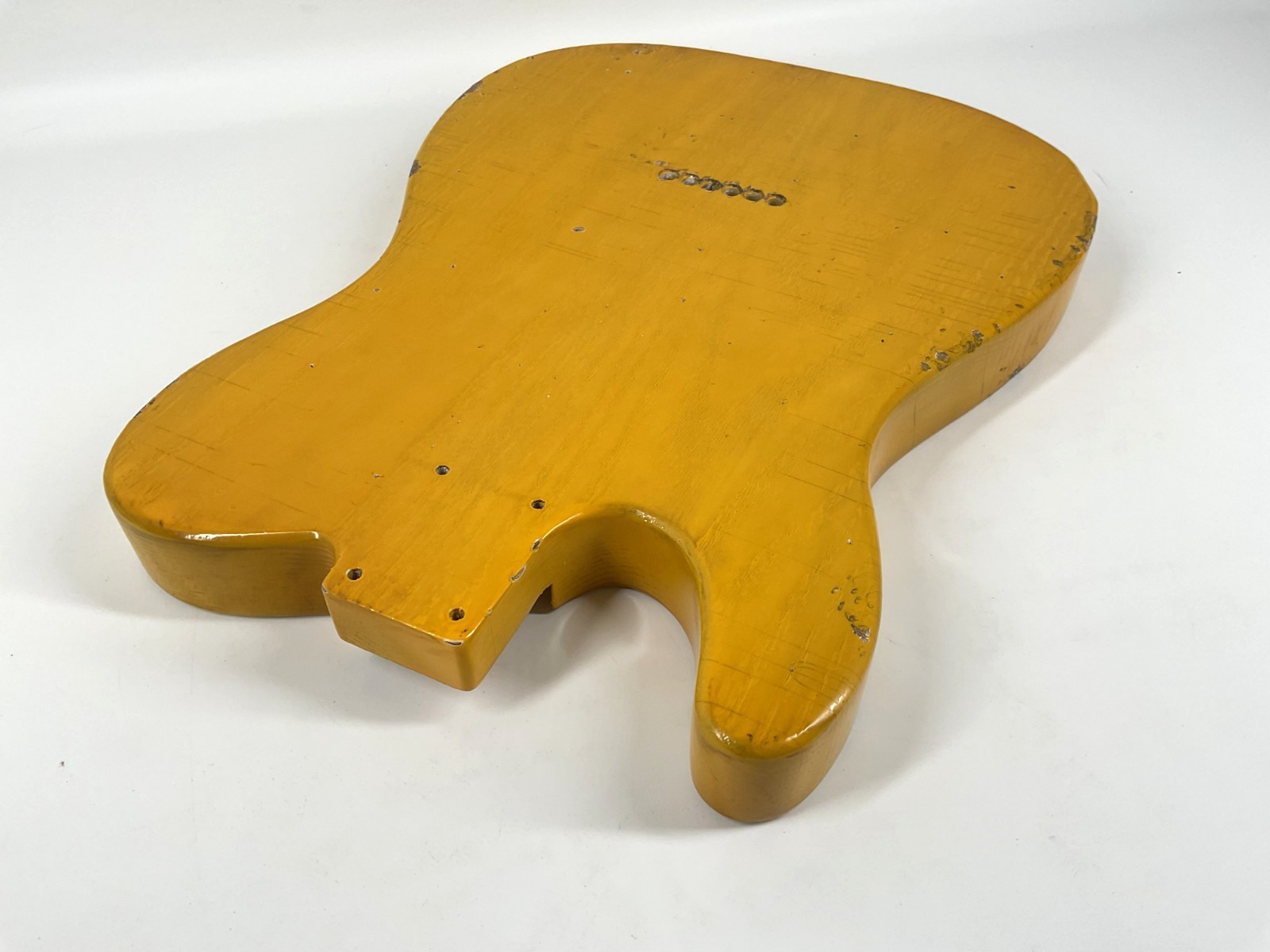 MJT Official Custom Vintage Aged Nitro Guitar Body Mark Jenny VTT Butterscotch