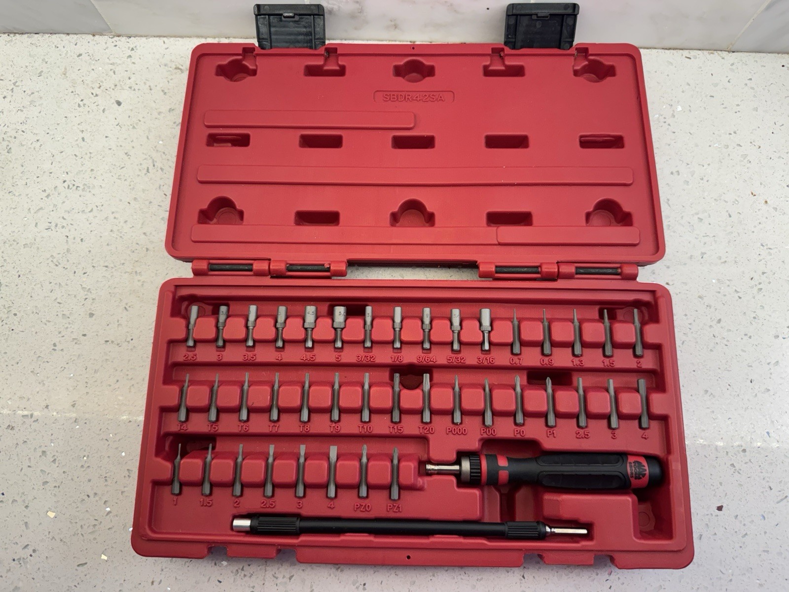 Mac SBDR42SA Mac-Grip Ratcheting Precision Bit Driver Set