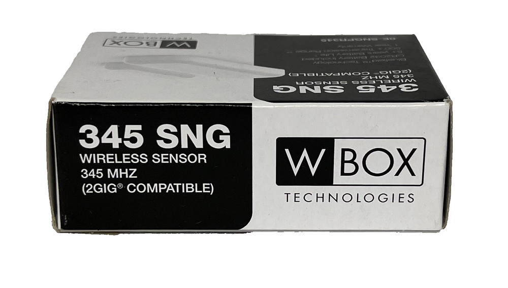 WBOX Technologies, WIRELESS SENSOR 345 MHZ-2GIG COMPATIBLE, Brand New