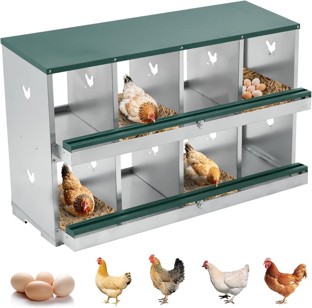 Compartments Chicken Nesting Boxes Poultry Nesting Box Egg Laying Boxes for Hen