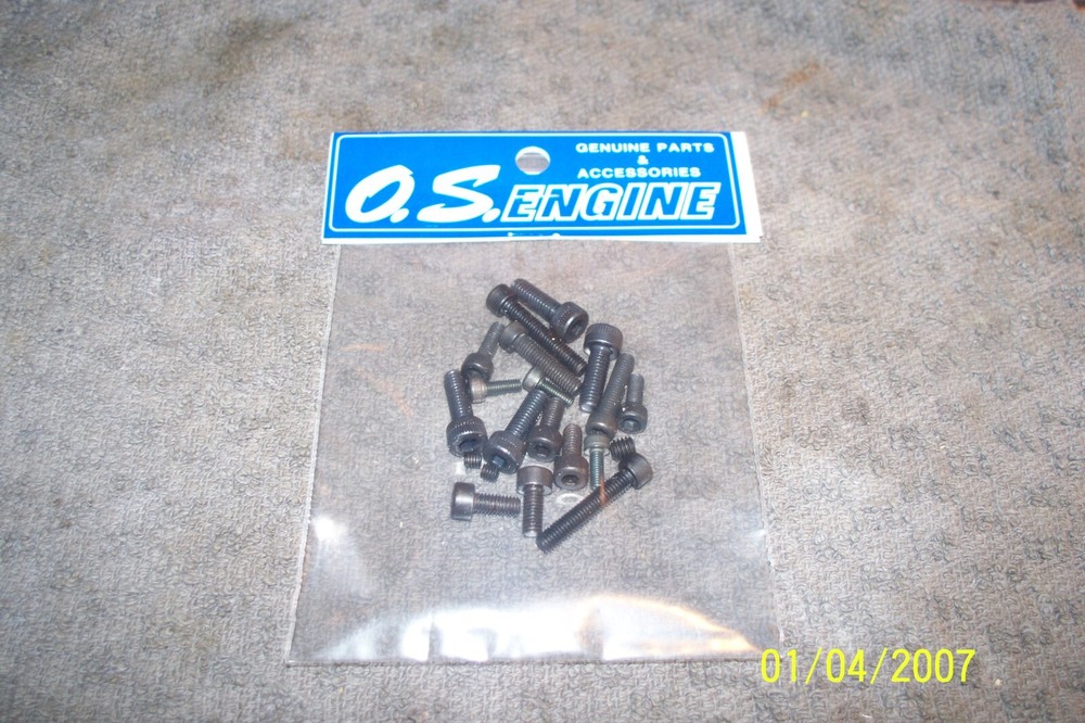 OS FS 90 Pre-Surpass Model Aircraft Engine Complete Screw Set ( NIP )