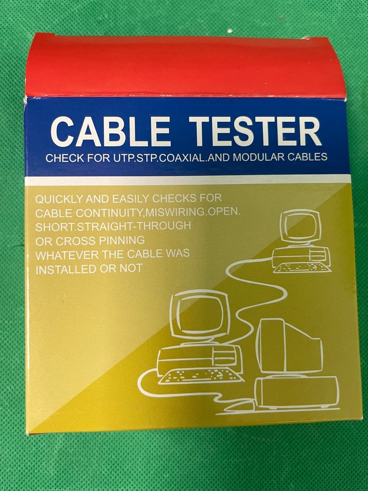 Cable Tester NSHL468 RJ45-RJ11 Multi-Functional Network LAN Cable -