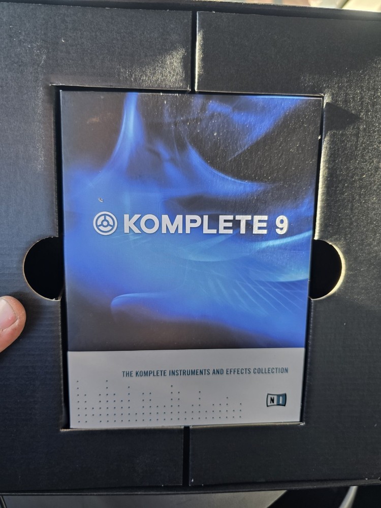 Native instruments Komplete 9 12 DVDs Serial Used?