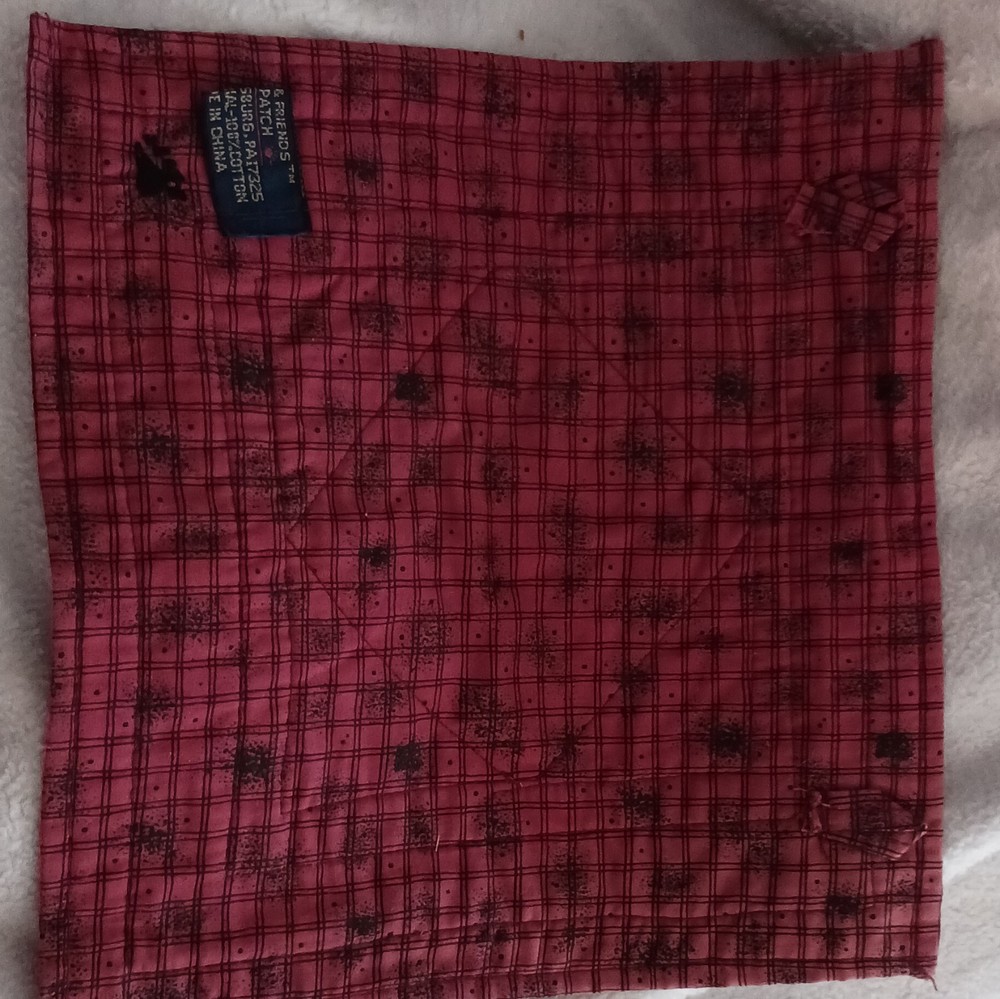 Primitives by Kathy Patchwork Log Cabin Wall Quilt Multicolor Cotton