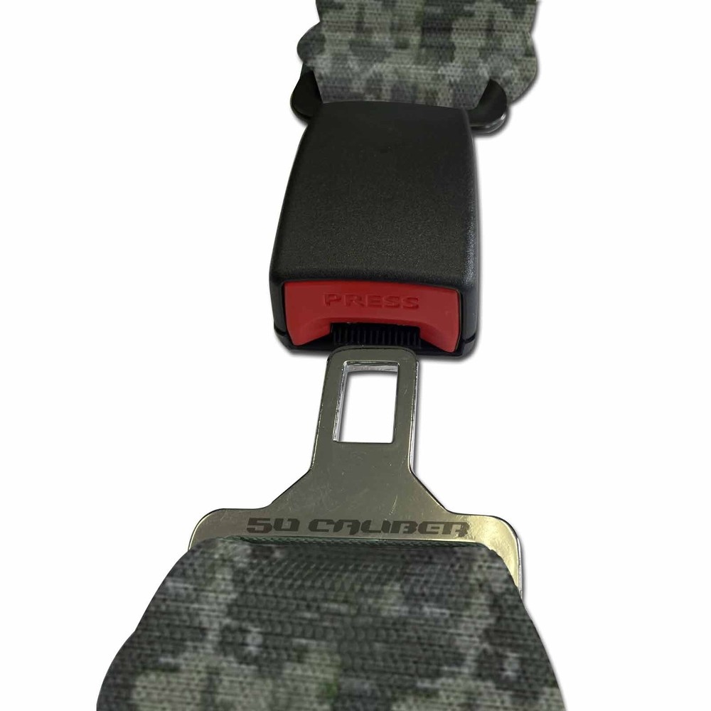 2" 4 Point Off Road Harness Auto Style Buckle Push Button Release - DIGITAL CAMO