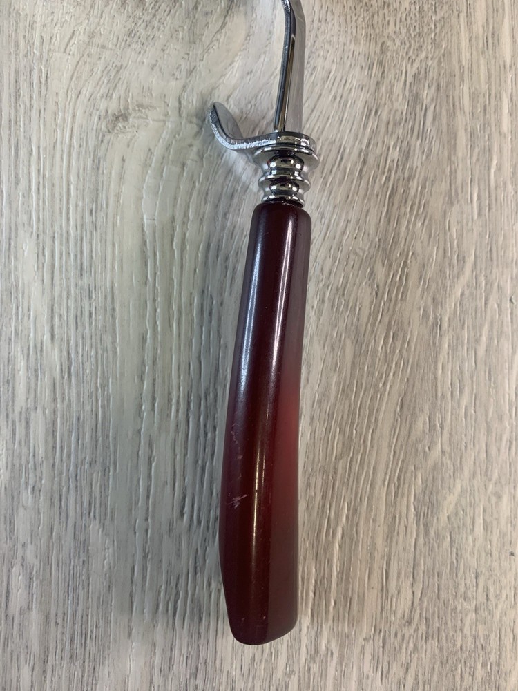 Vintage Bakelite Serving Fork GH Glo Hill