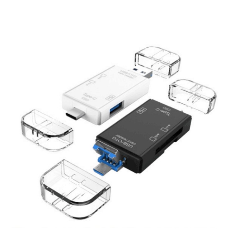 Universal USB C SDTF SDXC MicroSDs Card Reader OTG Supported for Fast Data