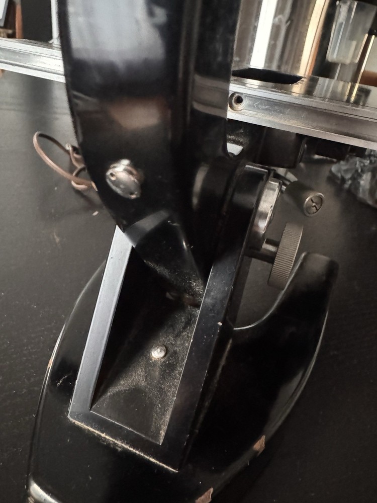 Vintage E Leitz Wetzlar Germany Microscope #427724 See Pics