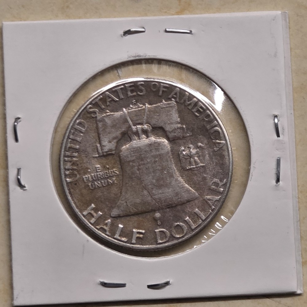 1952-S Franklin SILVER Half Dollar