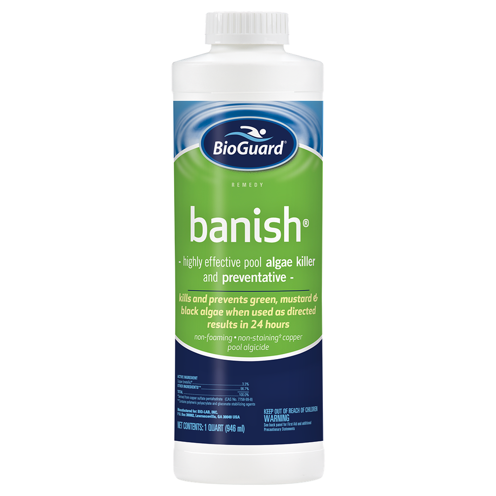 BioGuard Banish Algicide - 1 qt (2 Pack)