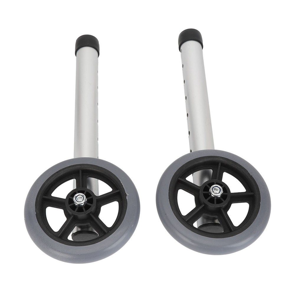 2Pcs Adjustable Walker Wheels For Elderly Mobility Aid Accessories