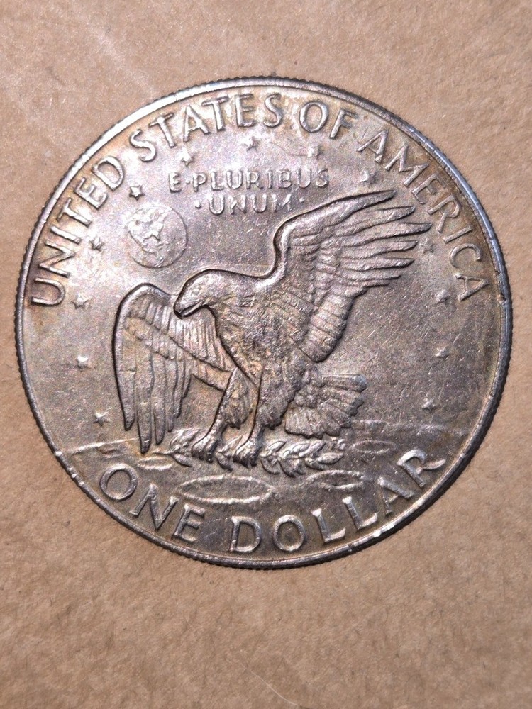1978 d Eisenhower Ike Dollar $1 Coin Ungraded - Nice