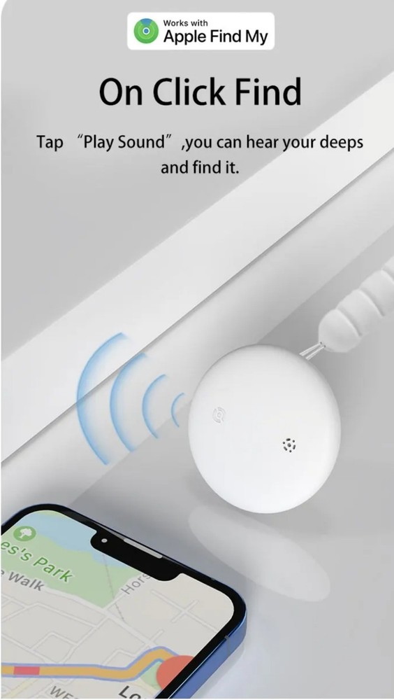 Mini GPS car Tracker iPhone Vehicle Bike Pets Tracking Device Wireless White