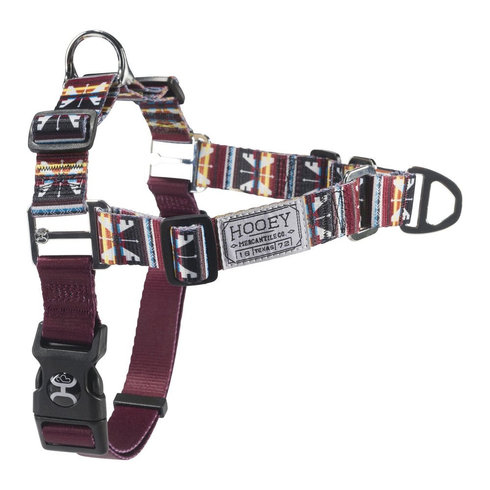 Nomad Walking Dog Harness No-Pull Adjustable Vest Totem Pattern Size Small