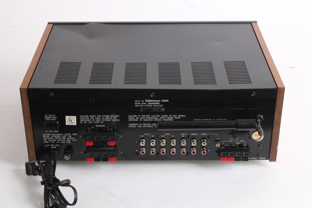 Quadraflex Reference 300R AM/FM Stereo Receiver - Fair Condition
