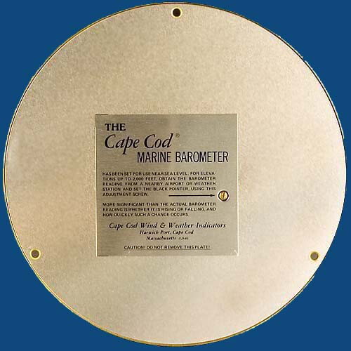 Cape Cod Brass Barometer