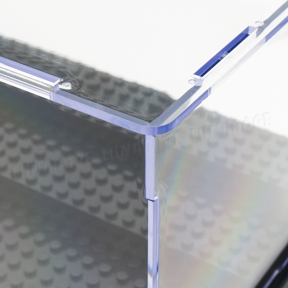 Acrylic Display Case Steps Box Showcase Mini Figures Storage Building Blocks