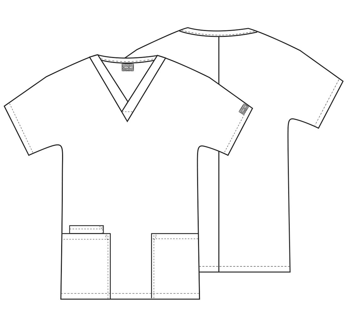Cherokee Workwear Originals Women's V-Neck Scrub Top | 4700