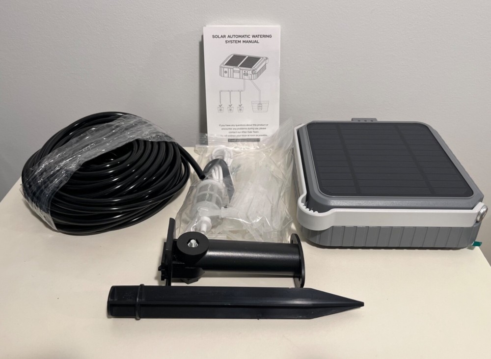 Solar Automatic Watering System for Plants