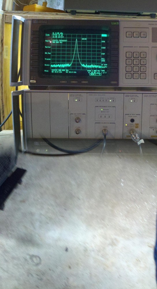 spectrum analyzer includes both units as in display