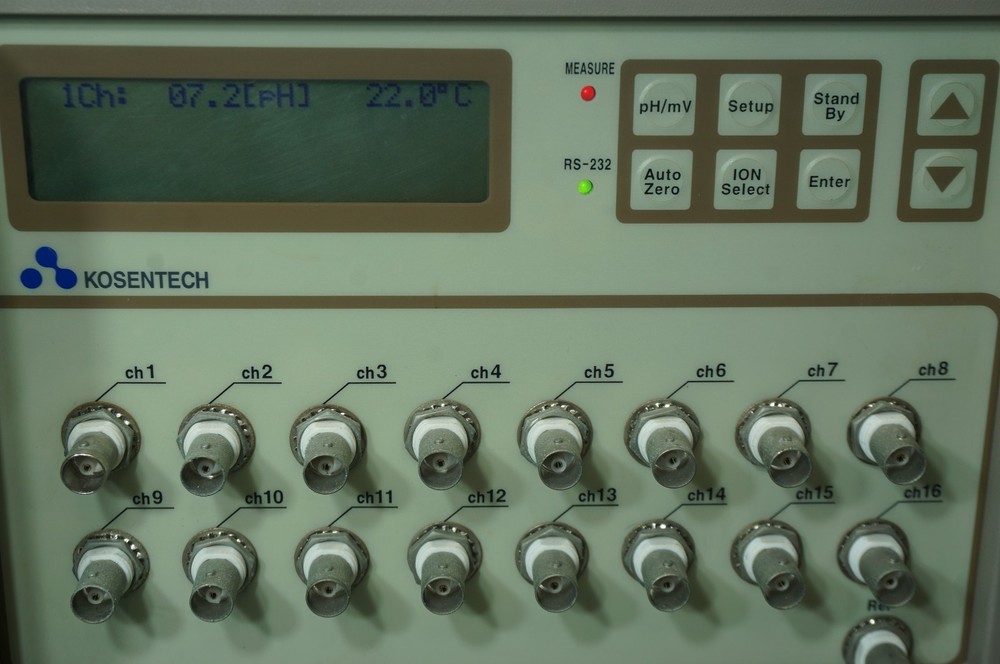 KOSENTECH KST101-1 16 Channel Multi PH / Ion meter
