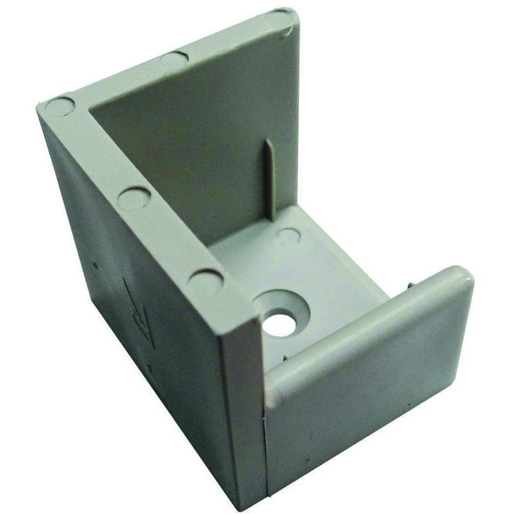 Single Left Hinge Gray Plastic Pontoon Boat Gate Stop
