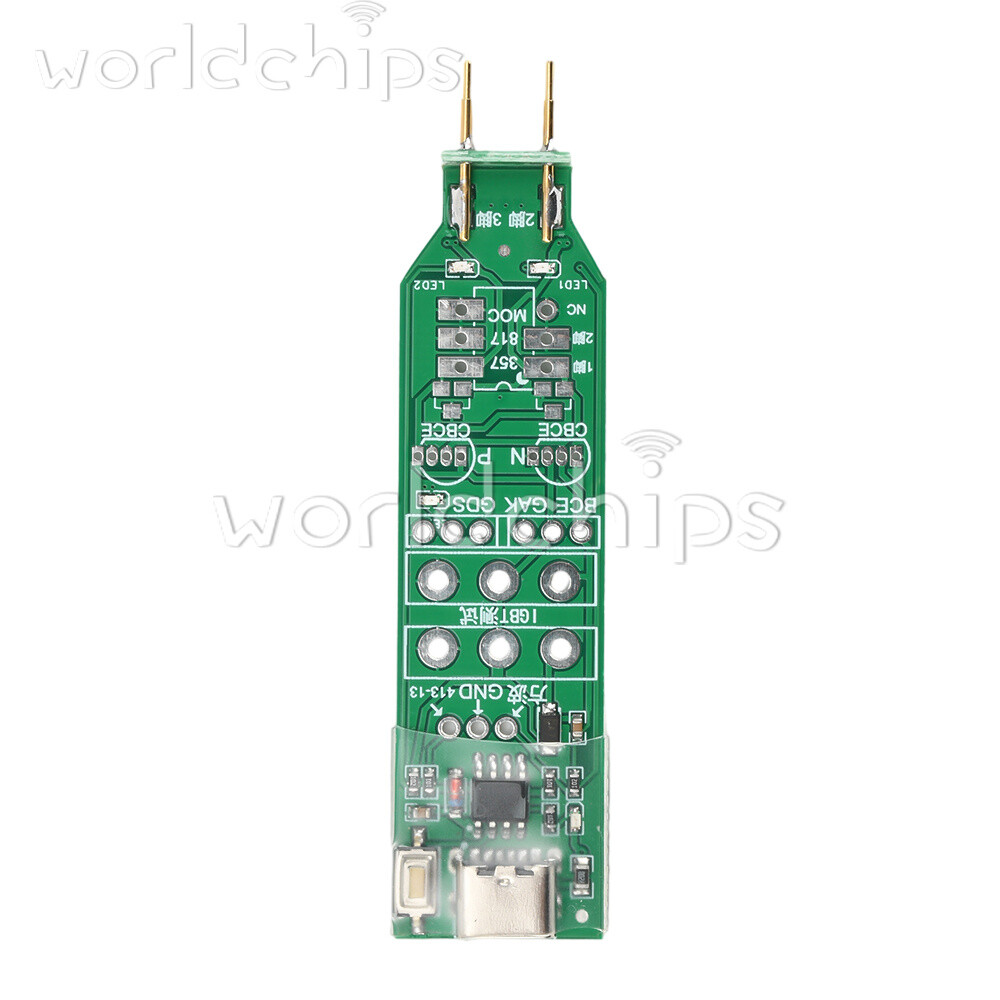 Multi-functional Light-emitting Electronic Tester Triode MOS IGBT Repair Tester