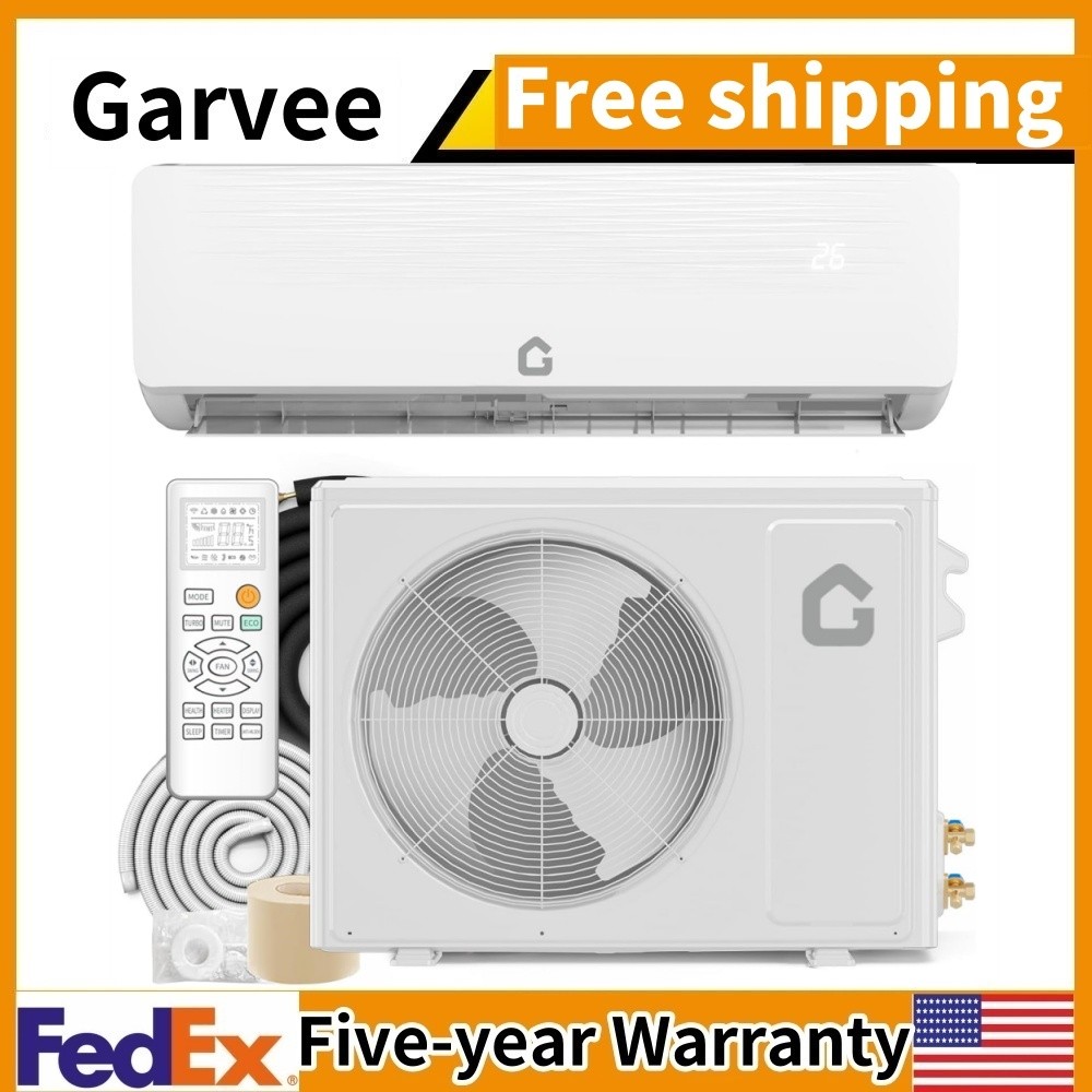 12000 BTU Ductless Mini Split Air Conditioner & Heater Pump System 19 SEER2