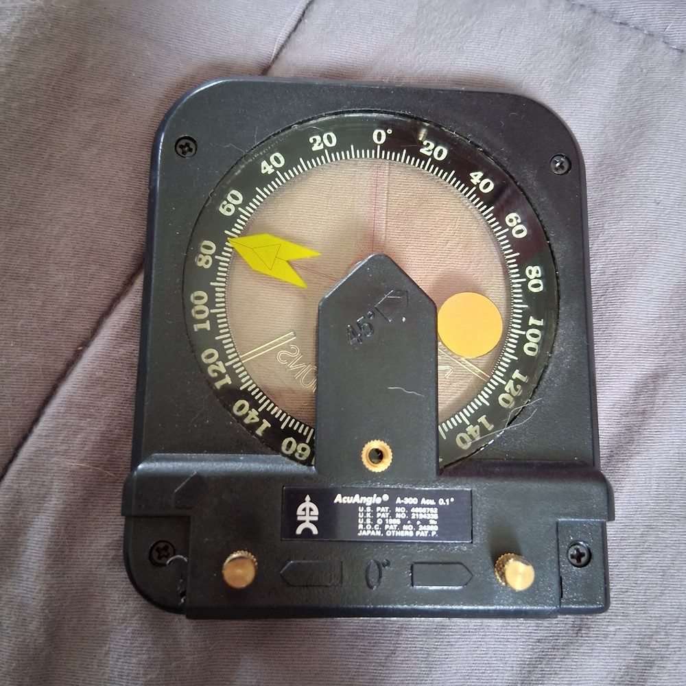 AcuAngle A-300 combination Protractor/Inclinometer