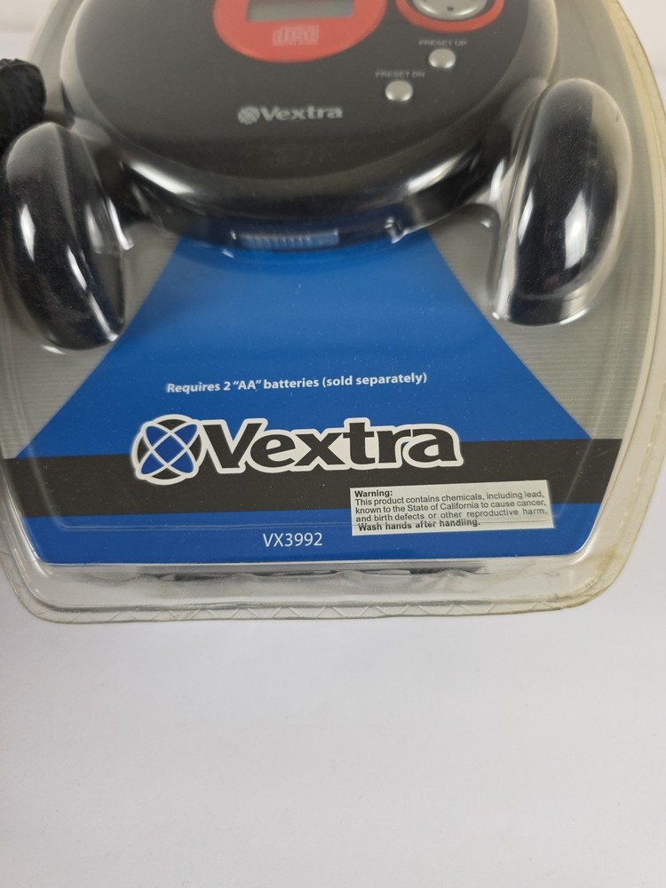 Vintage Vextra CD Player NEW/SEALED Programmable Memory/ Bass Boost