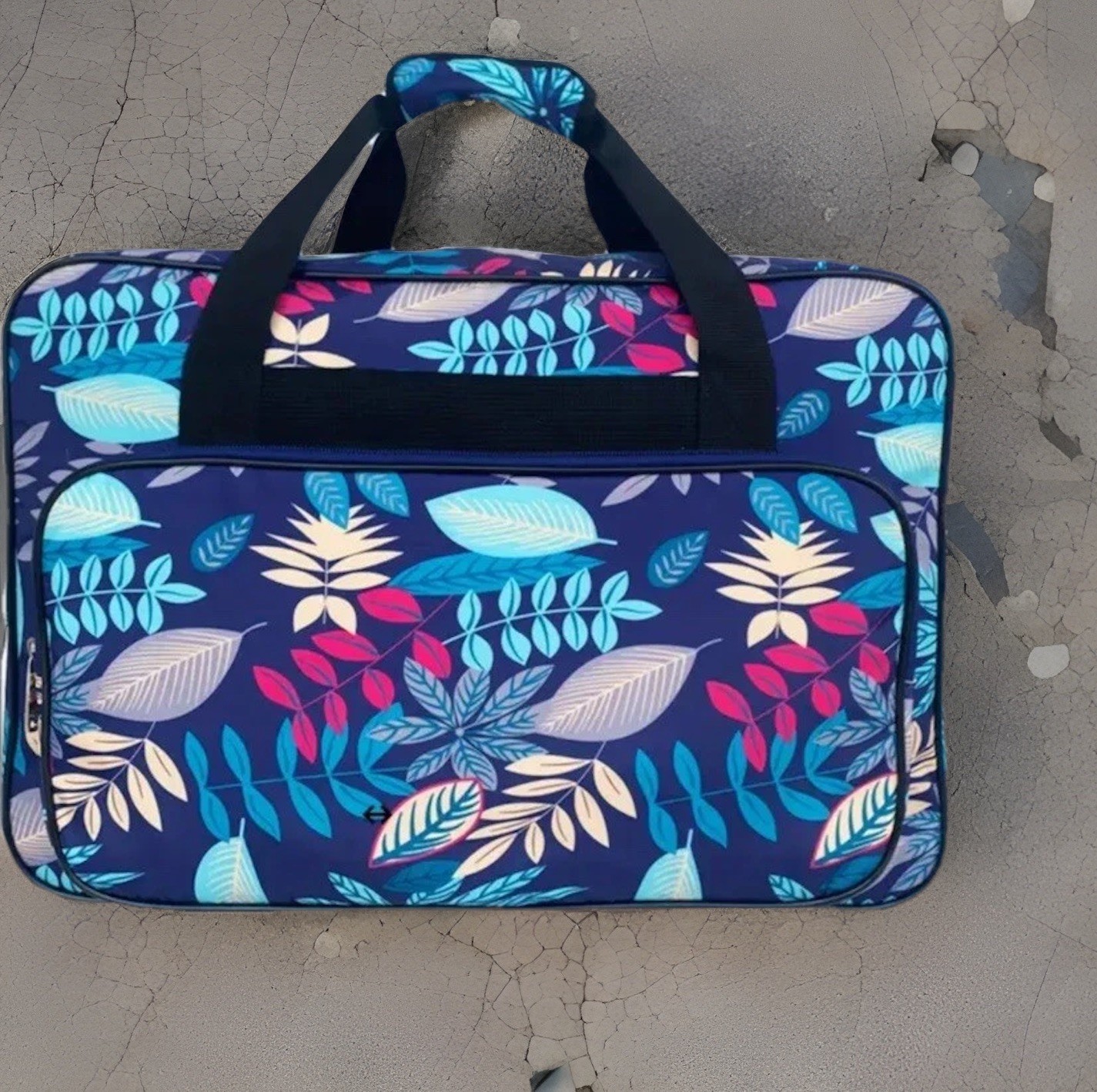 Sewing Machine Case Tropical Carrier Tote Storage Organizer Bag 18.1x9x12.6" NIB