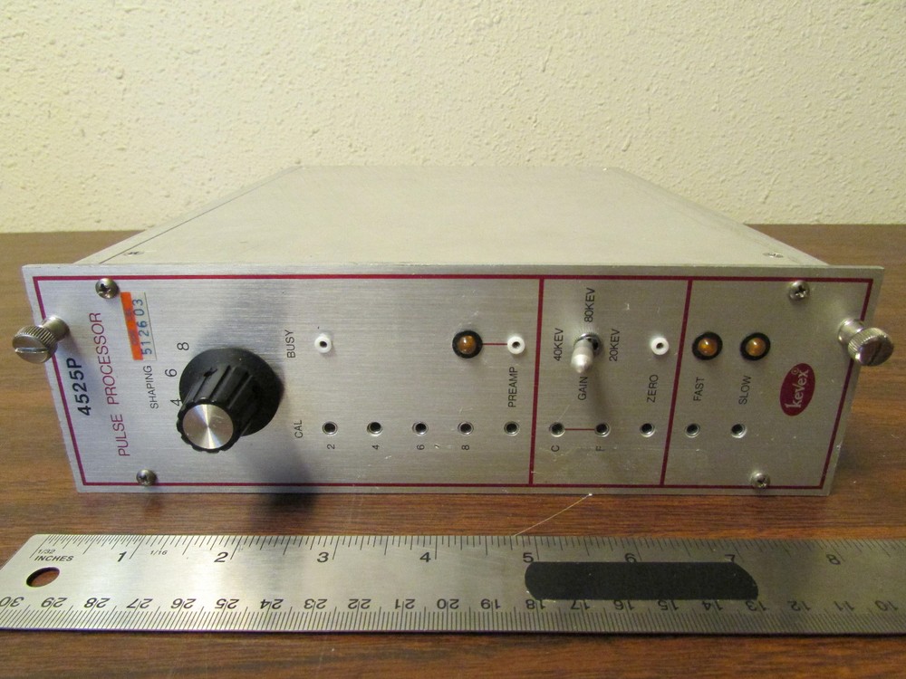 Kevex 4525P Pulse Processor NIM BIN Nimbin Camac Plugin Nuclear Instrumentation