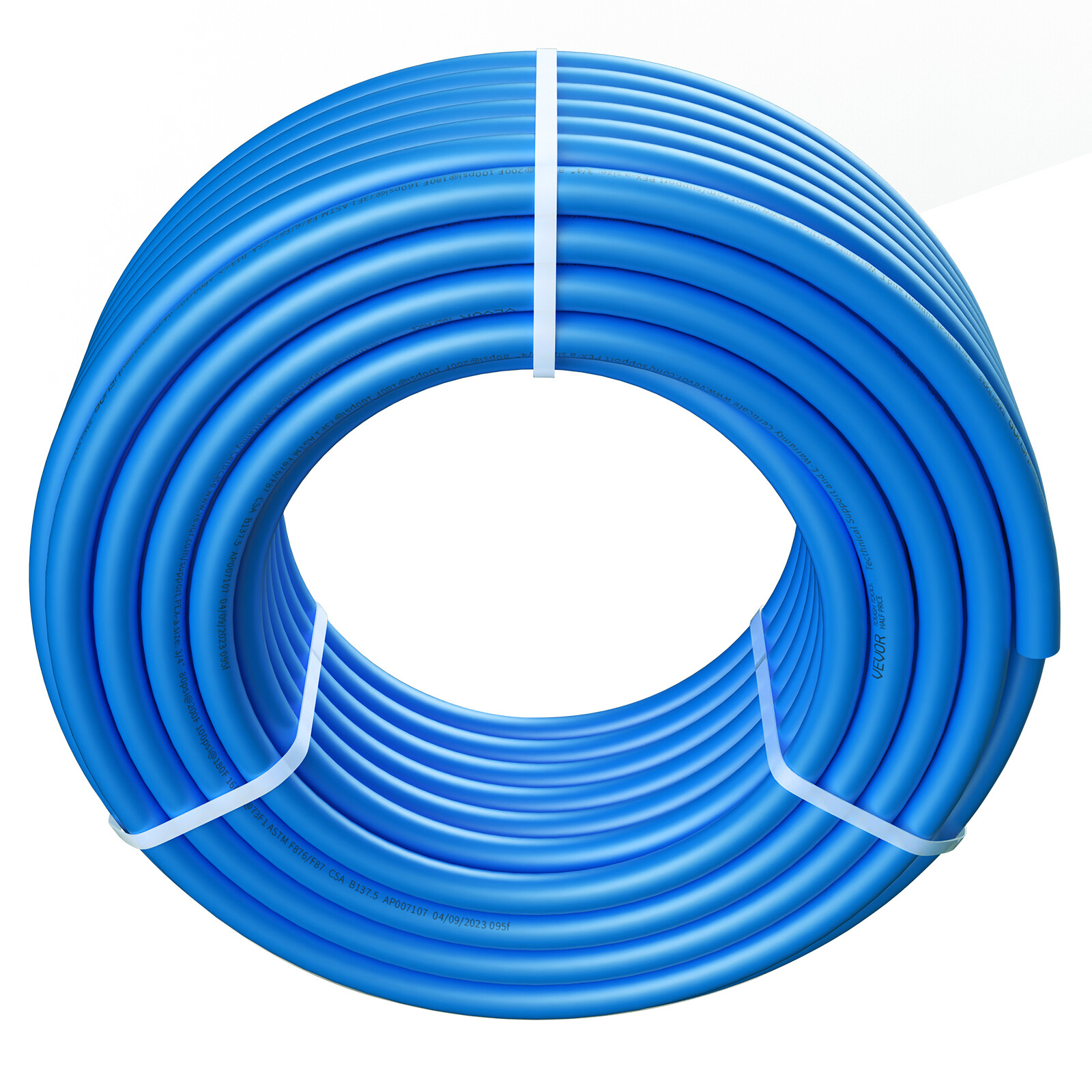 VEVOR 3/4” x 100ft Blue PEX-A Tubing/Pipe for Potable Water with Pipe Cutter
