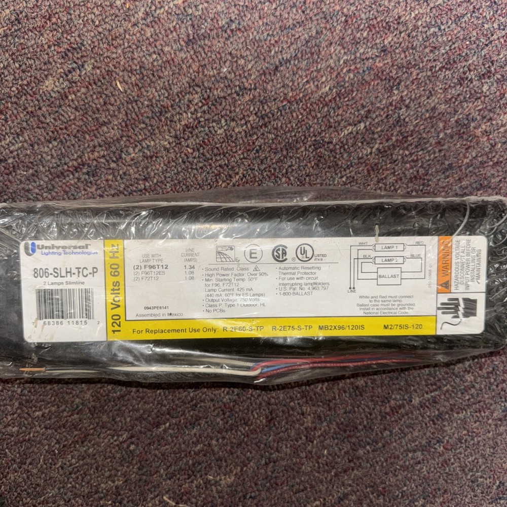 Universal Lighting Technologies Electromagnetic Fluorescent Ballast -...