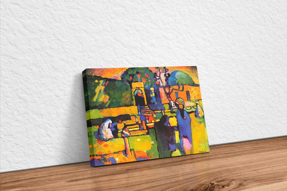 Kandinsky, Wassily - Arabs I (Cemetery)